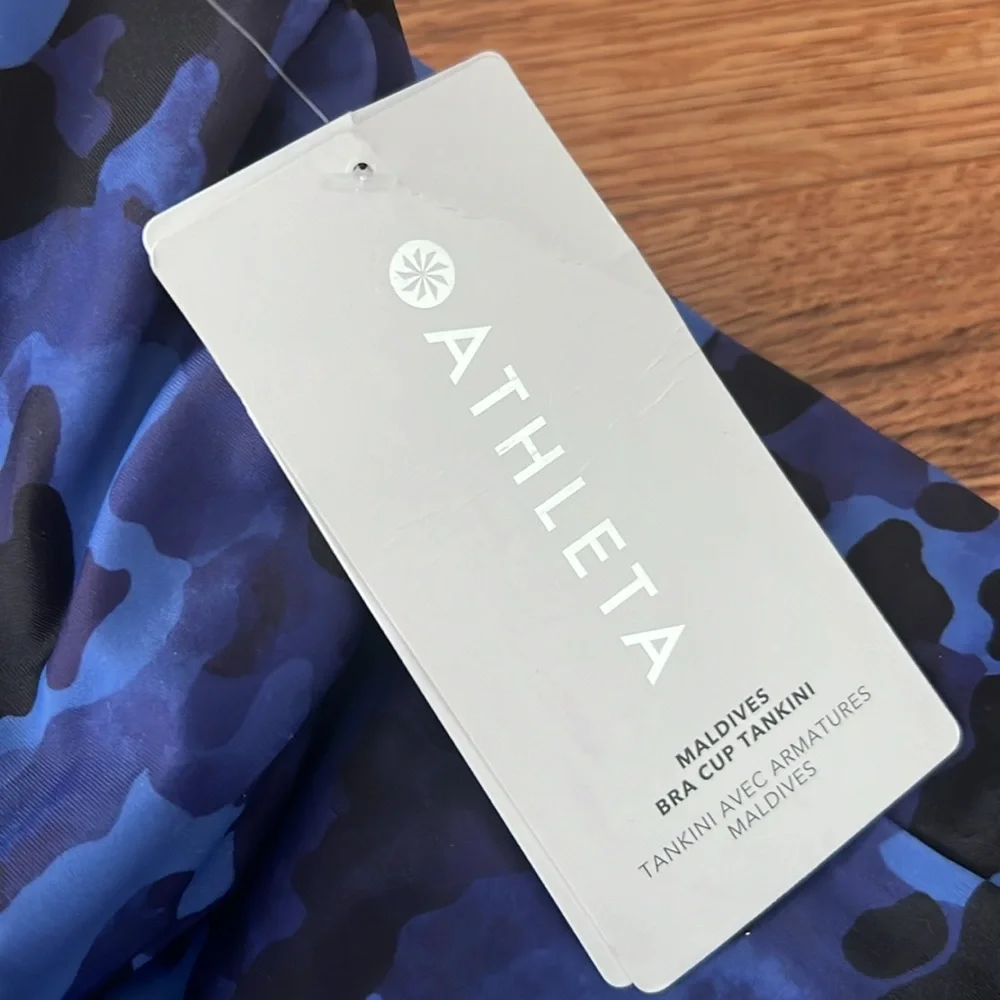 NWT ATHLETA TANKINI TOP - Picture 3 of 4